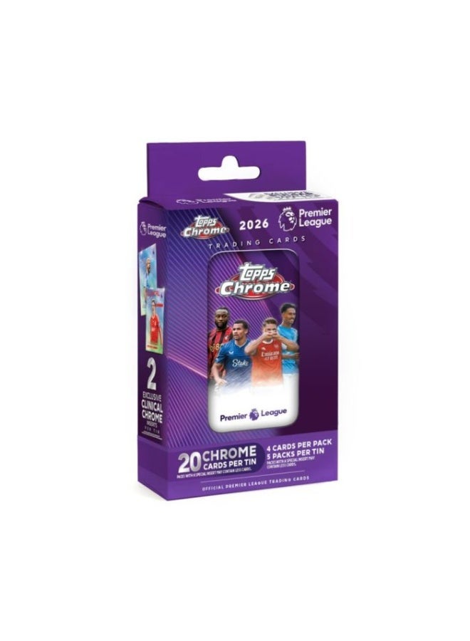 Topps - Premier League Chrome 2026 Tin - Image 1